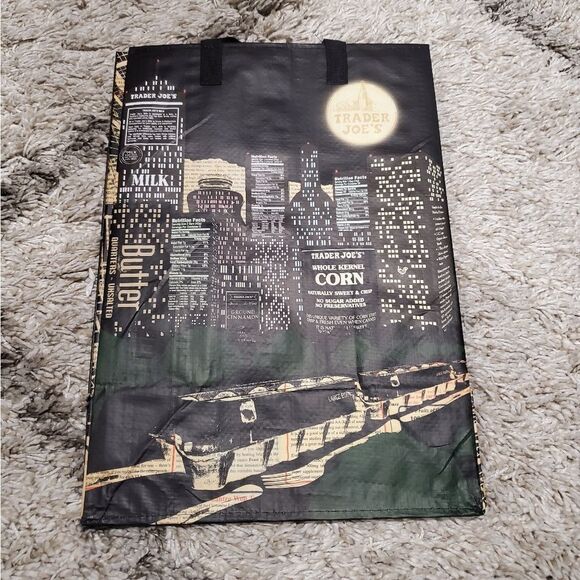 Trader Joe’s RARE Nocturne Reusable Shopping Tote Bag - Picture 1 of 8